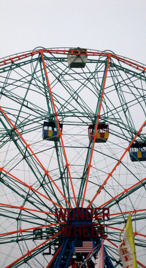 the inside ring of cars are for wussies.